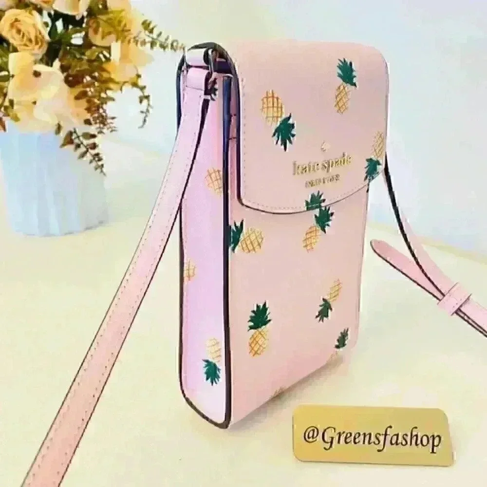 Kate spade staci pineapple north south crossbody bag - Picture 7 of 9